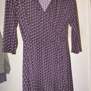 Elegant Patterned Women's Dress